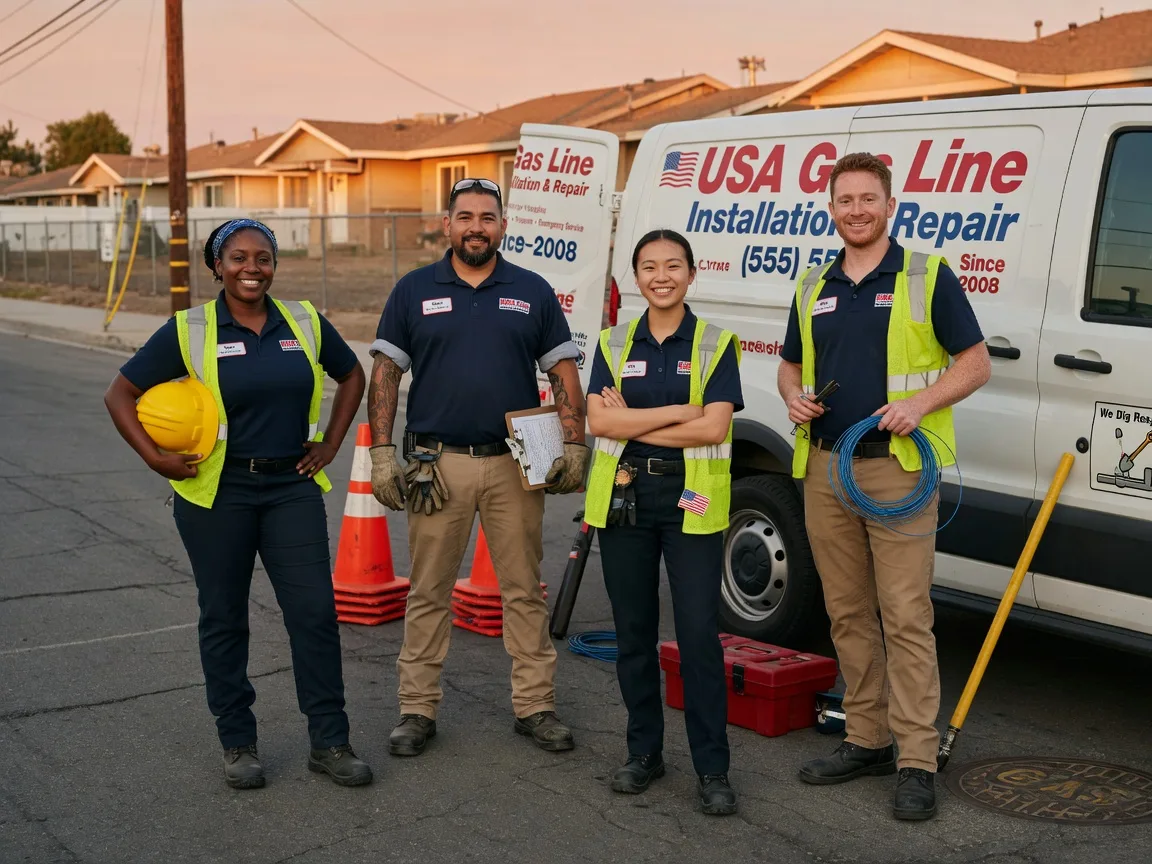 Gas Line Installation company in Muldrow, OK